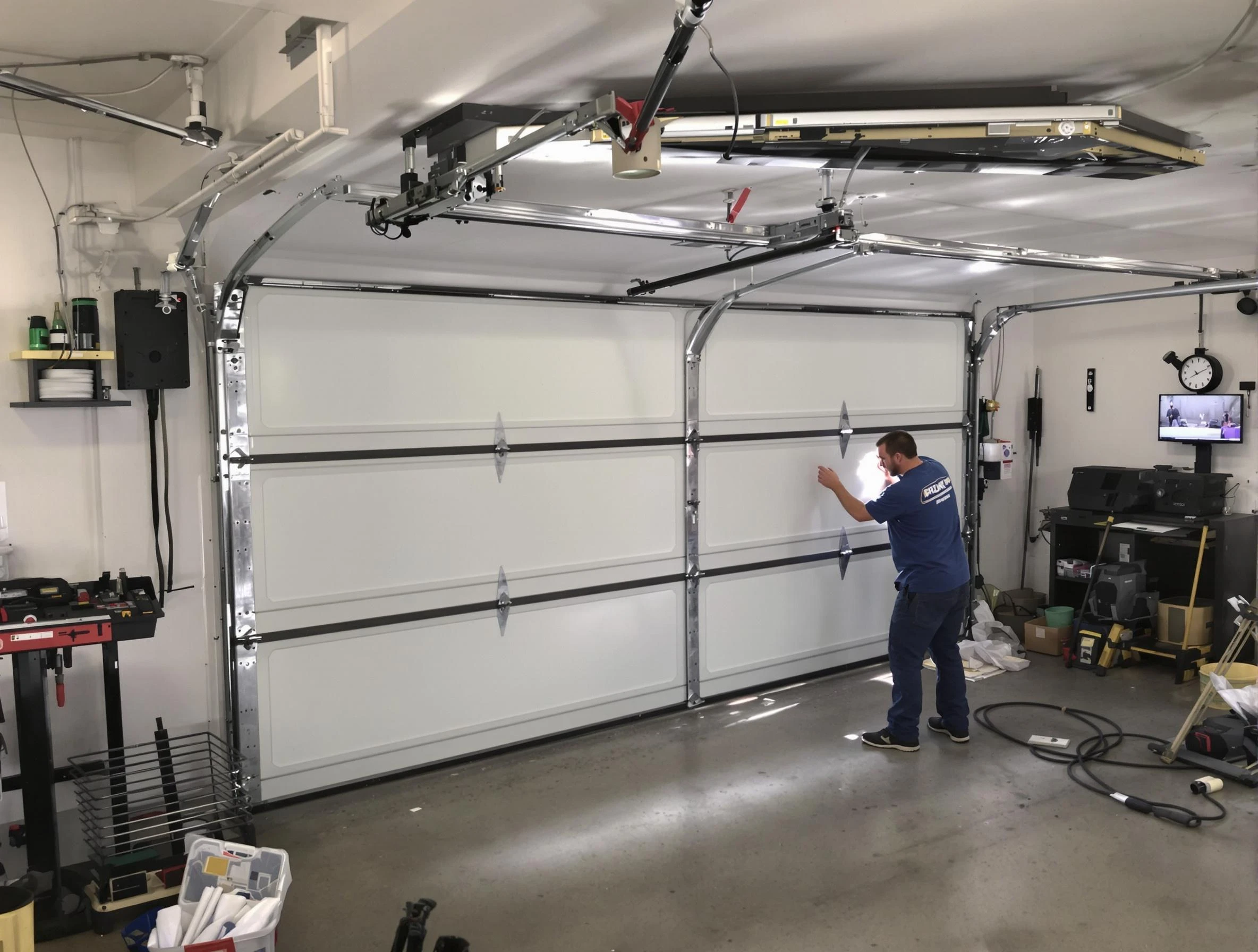 Professional garage door repair service by Lexington Garage Door Repair in Lexington
